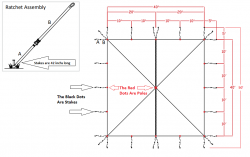 40'x40' Pole Tent